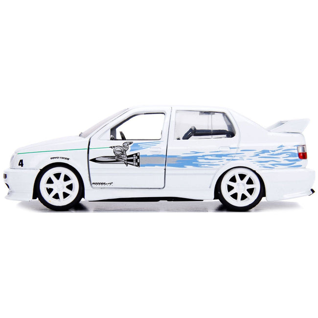 Jesse's Volkswagen Jetta White "Fast & Furious" Movie 1/32 Diecast Model Car by Jada - Jada - ModelCars.com