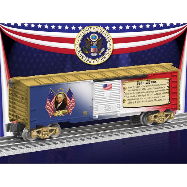 JOHN ADAMS BOXCAR - Lionel - ModelCars.com