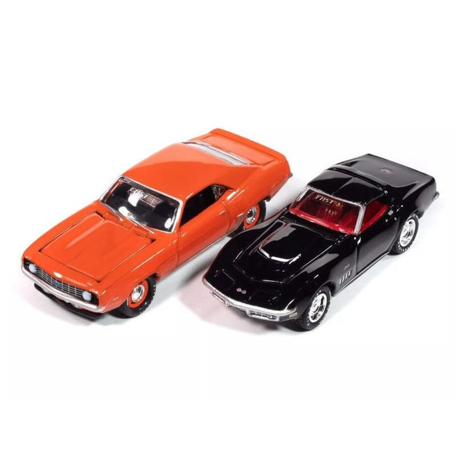 Johnny Lightning "2-Packs" 2024 Release 1 Set A of 6 pieces 1/64 Diecast Model Cars by Johnny Lightning-Johnny Lightning-ModelCars.com