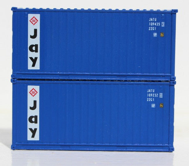 N JAY 20'CONTAINER 2PK        