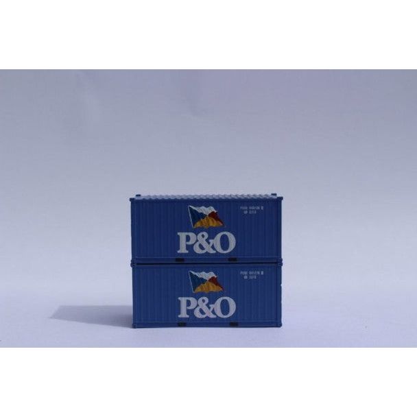 N P&O 20'CONTAINER 2PK        