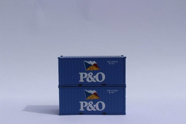 N P&O 20'CONTAINER 2PK        