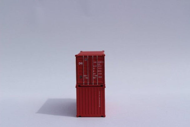 N CAI 20' CONTAINER 2PK       