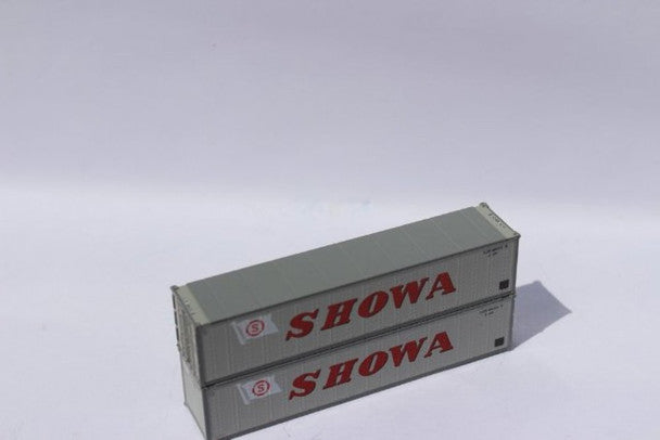 N SHOWA 40'CONTAINER 2PK      