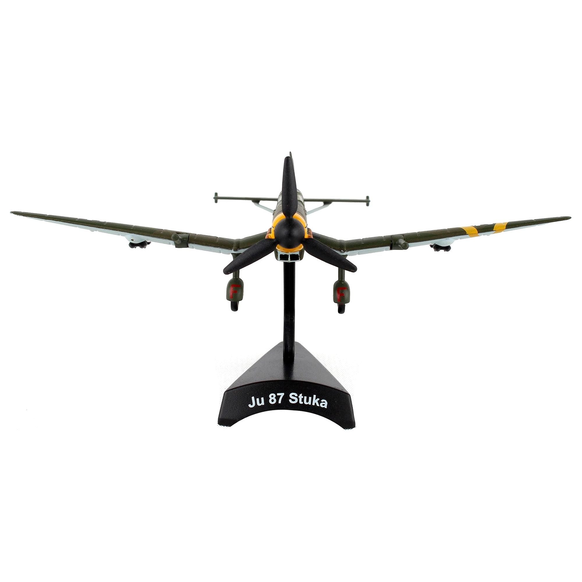 Junkers JU 87 Stuka Aircraft "World War II" German Luftwaffe 1/110 Diecast Model Airplane by Postage Stamp - Postage Stamp - ModelCars.com