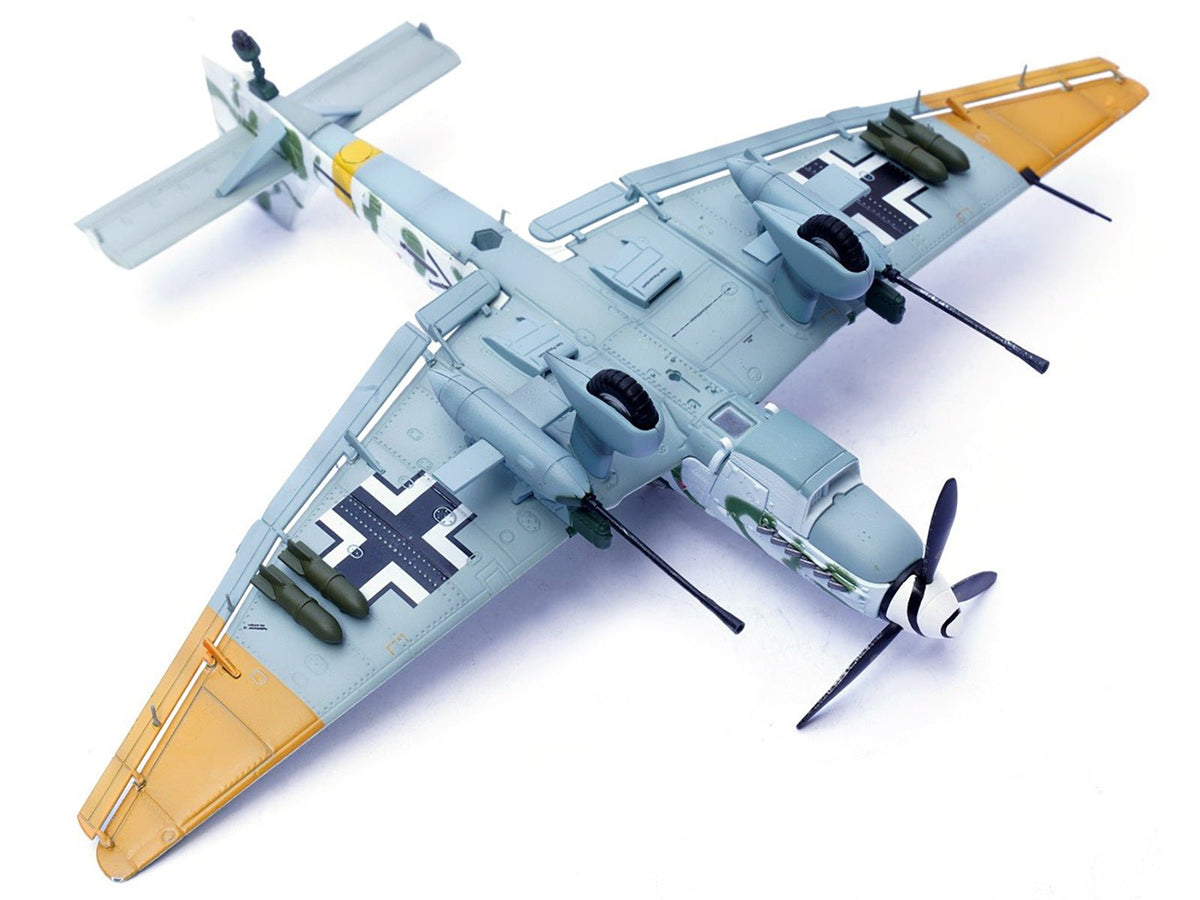 Junkers Ju 87G2 Stuka Bomber Aircraft "10.(Pz)/SG 2 Immelmann Markisch Friedland Pomerania" (1945) German Luftwaffe "Wing" Series 1/72 Diecast Model by Panzerkampf-Panzerkampf-ModelCars.com