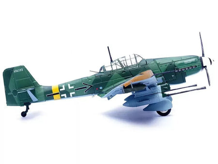 Junkers Ju 87G2 Stuka Bomber Aircraft "10.(Pz)/SG 2 Immelmann Oberst Hans-Ulrich Rudel Slovakia" (1944) German Luftwaffe "Wing" Series 1/72 Diecast Model by Panzerkampf-Panzerkampf-ModelCars.com