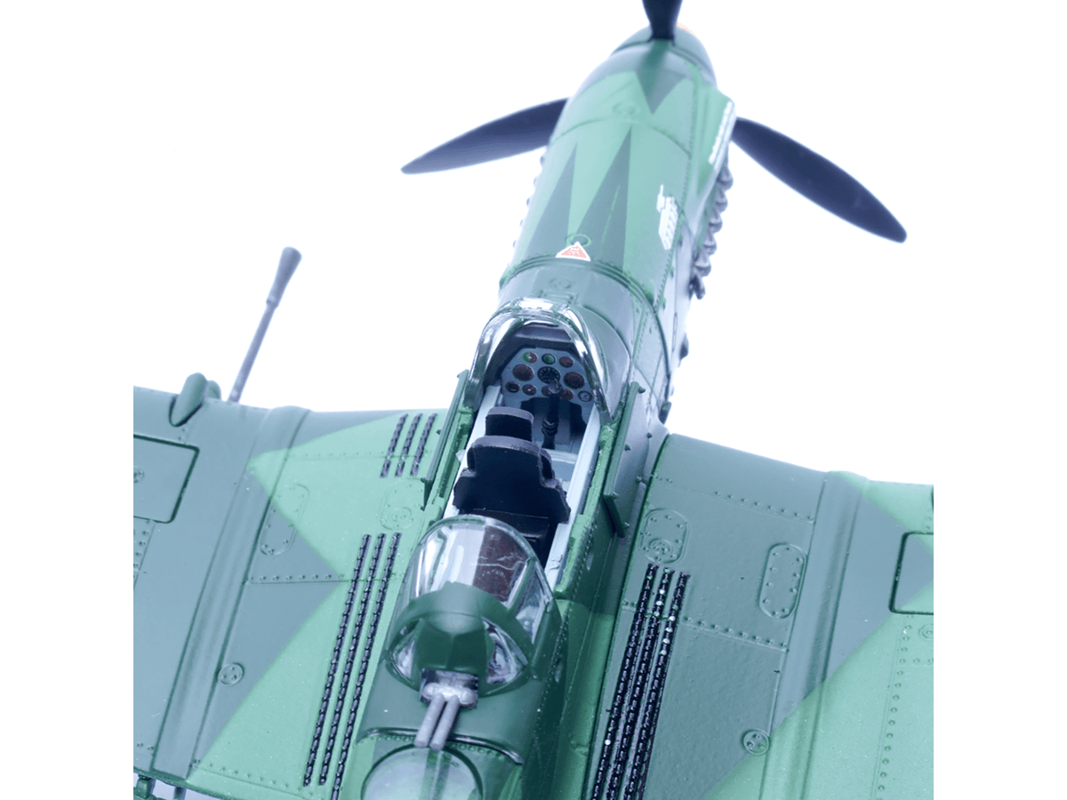 Junkers Ju 87G2 Stuka Bomber Aircraft "10.(Pz)/SG 2 Immelmann T6+BB Oberst Hans-Ulrich Rudel Romania" (1944) German Luftwaffe "Wing" Series 1/72 Diecast Model by Panzerkampf-Panzerkampf-ModelCars.com