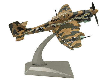 Junkers Ju 87R Trop Stuka Bomber Aircraft "Immelmann 6./StG 2 Libya" (1941) German Luftwaffe 1/72 Diecast Model Airplane-Other-ModelCars.com