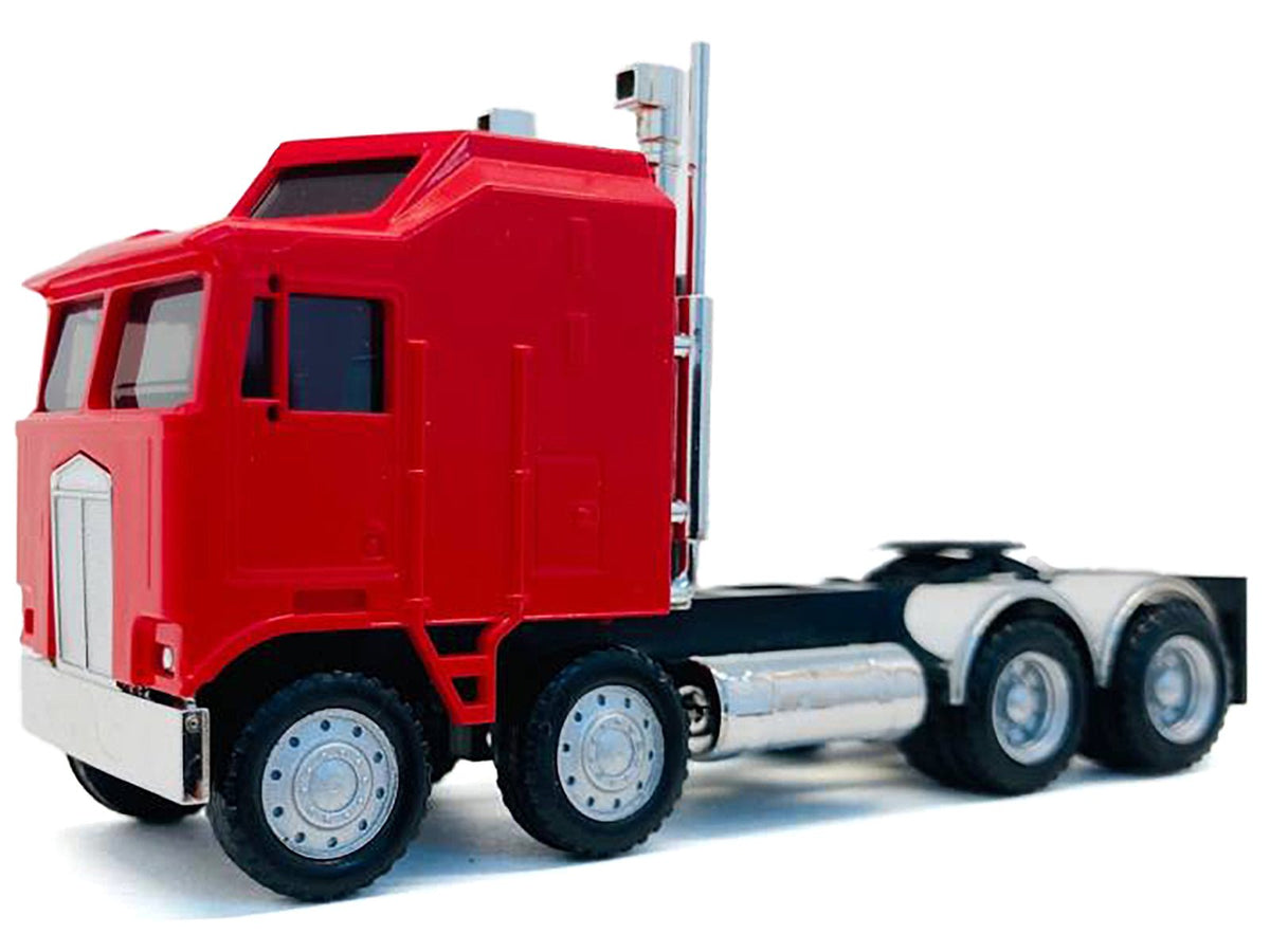 K100 5 Bar Grill Twin Steer Truck Tractor Red 1/87 (HO) Plastic Model Car by Promotex-Promotex-ModelCars.com