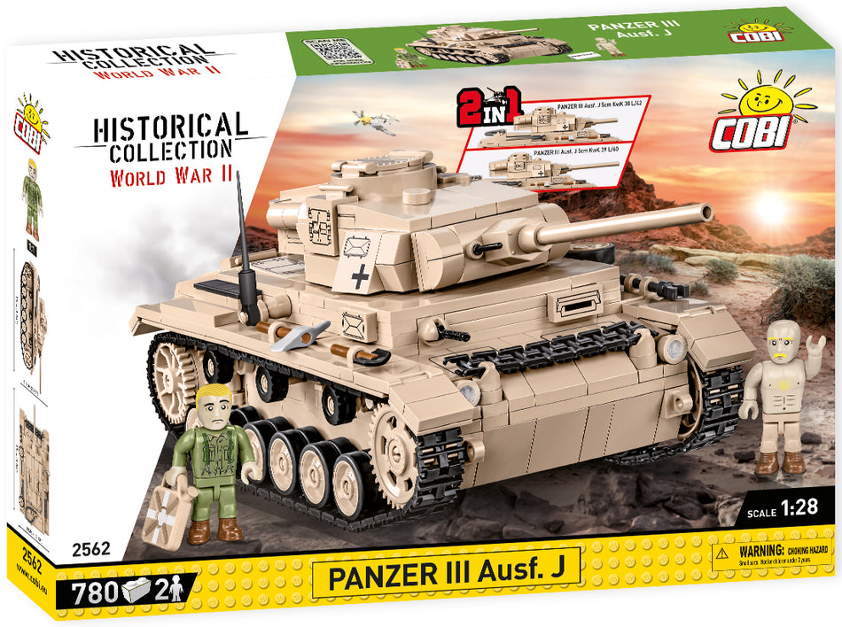 Cobi 780pcs HC WWII Panzer III AUSF.J