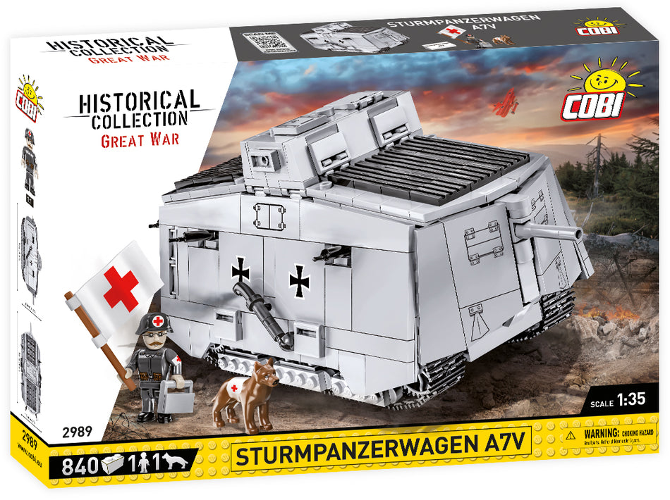 Cobi 840pcs HC Great War Sturmpanzerwagen A7V