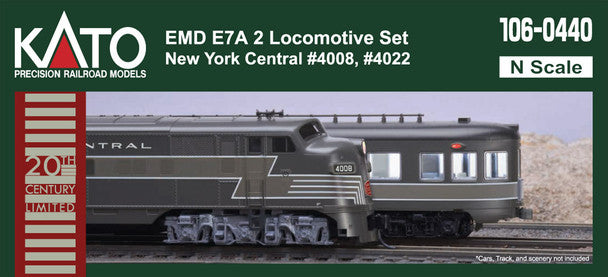 N NYC EMD E7A #4008/4022      