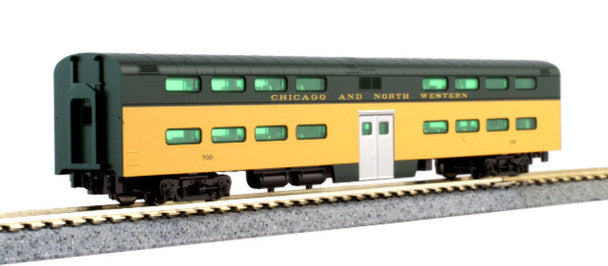 N C&NW E8A& PASS CAR 6PK      