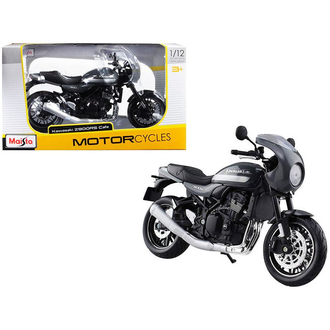 Kawasaki Z900RS Cafe Gray 1/12 Diecast Motorcycle Model by Maisto - Maisto - ModelCars.com
