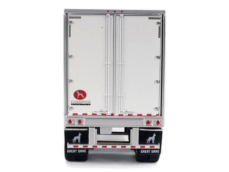 Kenworth T680 Next-Gen 76" High-Roof Sleeper Tandem Tractor White with Great Dane Champion 53ft Dry Cargo Trailer "Transport Series" 1/50 Diecast Model by Diecast Masters-Diecast Masters-ModelCars.com