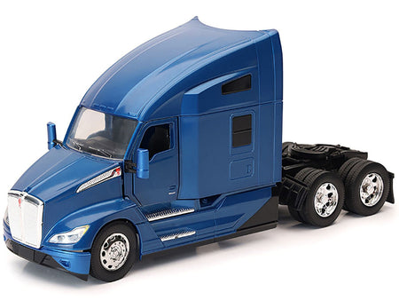 Kenworth T680 Truck Tractor Blue Metallic "Long Haul Truckers" Series 1/32 Diecast Model by New Ray-New Ray-ModelCars.com
