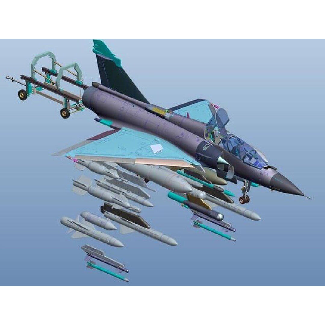 Kitty Hawk 1/32 Mirage 2000C Fighter - Heartland - ModelCars.com