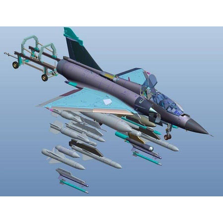 Kitty Hawk 1/32 Mirage 2000C Fighter - Heartland - ModelCars.com