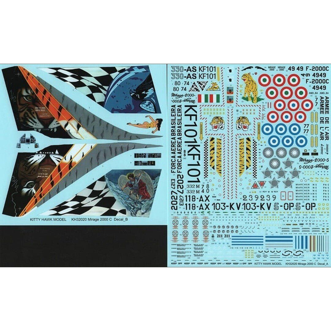 Kitty Hawk 1/32 Mirage 2000C Fighter - Heartland - ModelCars.com