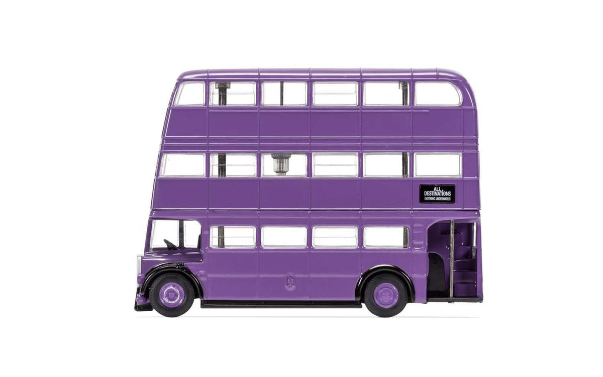 "Knight Bus" Triple Decker Bus Purple "Harry Potter" Movie Series Diecast Model by Corgi-Corgi-ModelCars.com