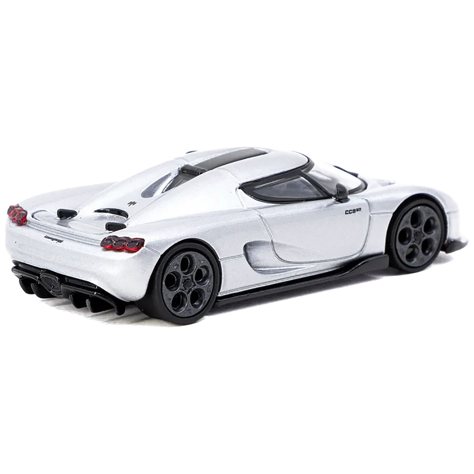 Koenigsegg CC850 Silver Metallic "Global64" Series 1/64 Diecast Model by Tarmac Works - Tarmac Works - ModelCars.com