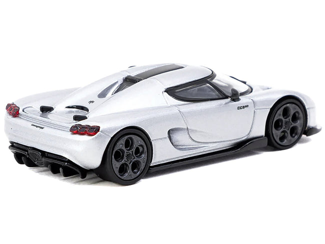 Koenigsegg CC850 Silver Metallic "Global64" Series 1/64 Diecast Model by Tarmac Works-Tarmac Works-ModelCars.com
