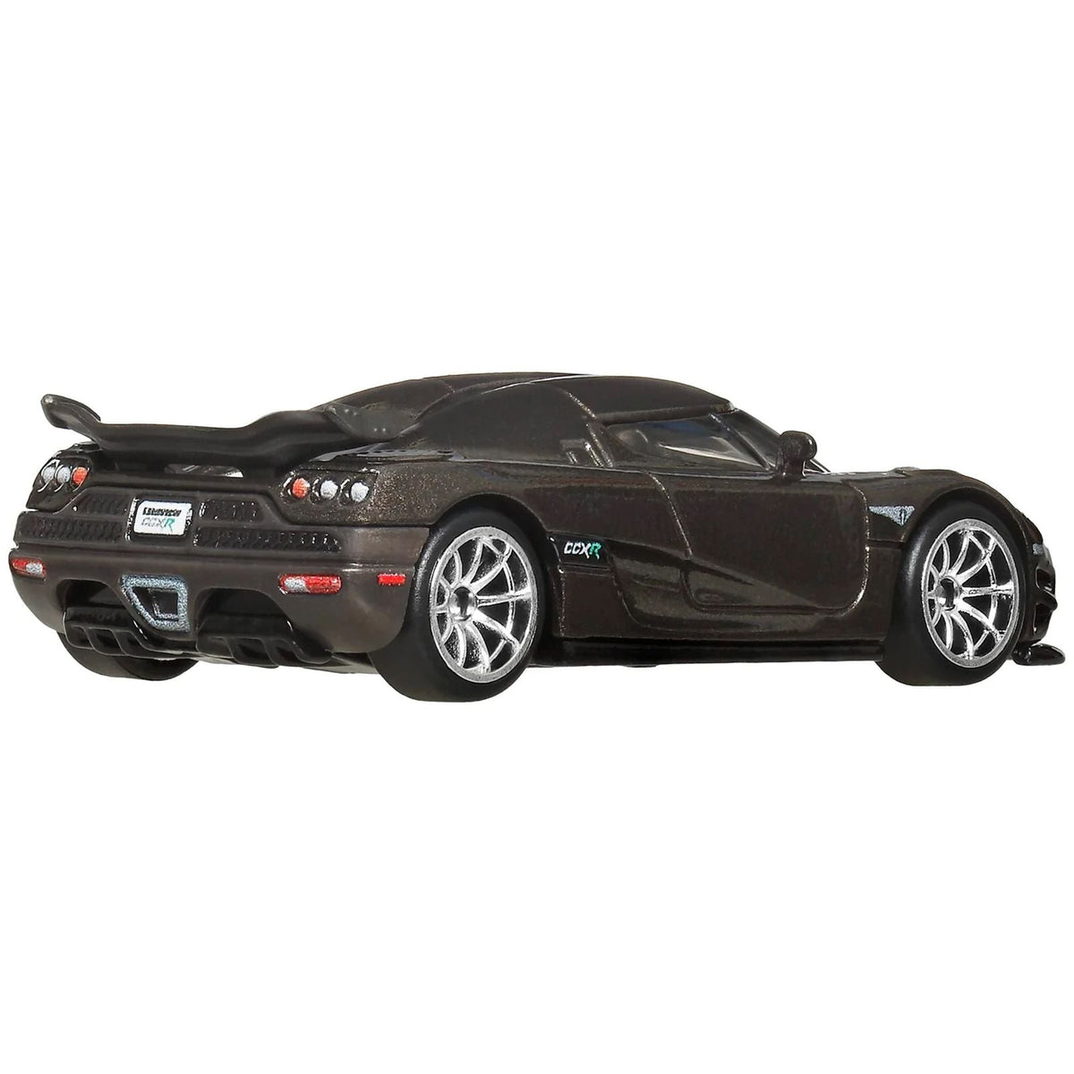 Koenigsegg CCXR Dark Gray Metallic "Fast Five" (2011) Movie "Fast & Furious" Series Diecast Model Car by Hot Wheels-Hotwheels-ModelCars.com