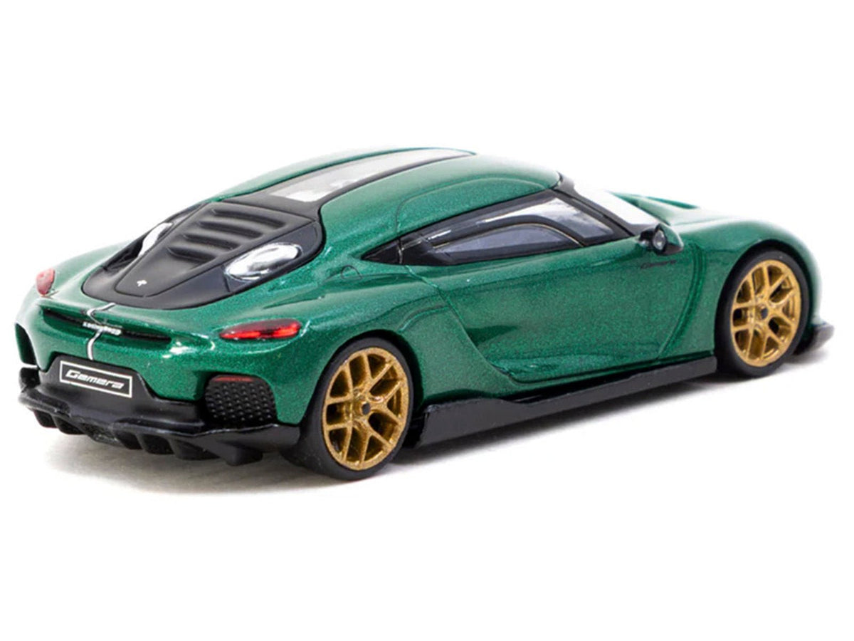 Koenigsegg Gemera Green Metallic "Global64" Series 1/64 Diecast Model by Tarmac Works-Tarmac Works-ModelCars.com