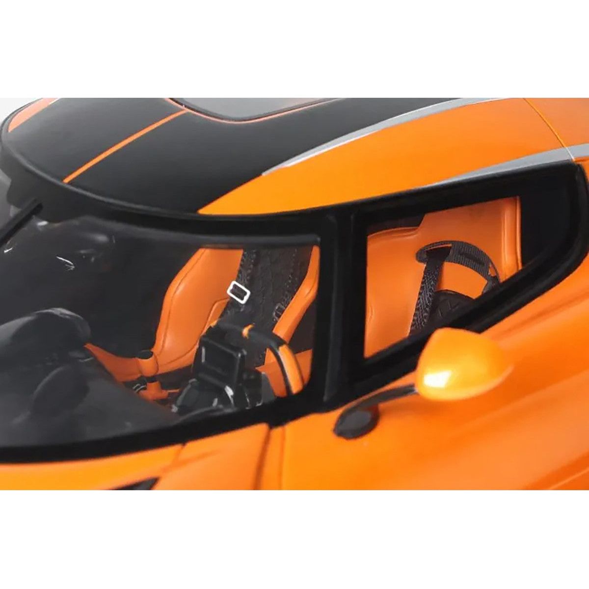 Koenigsegg Jesko Attack Orange Metallic with Black Stripes 1/18 Model Car by GT Spirit - GT Spirit - ModelCars.com