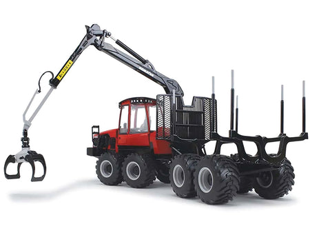 Komatsu 875.1 Forwarder Red and Black 1/32 Diecast Model by First Gear-First Gear-ModelCars.com