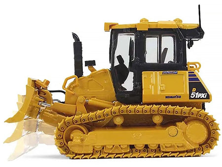 Komatsu D51PXi-24 Dozer with Hitch 1/50 Diecast Model by First Gear-First Gear-ModelCars.com