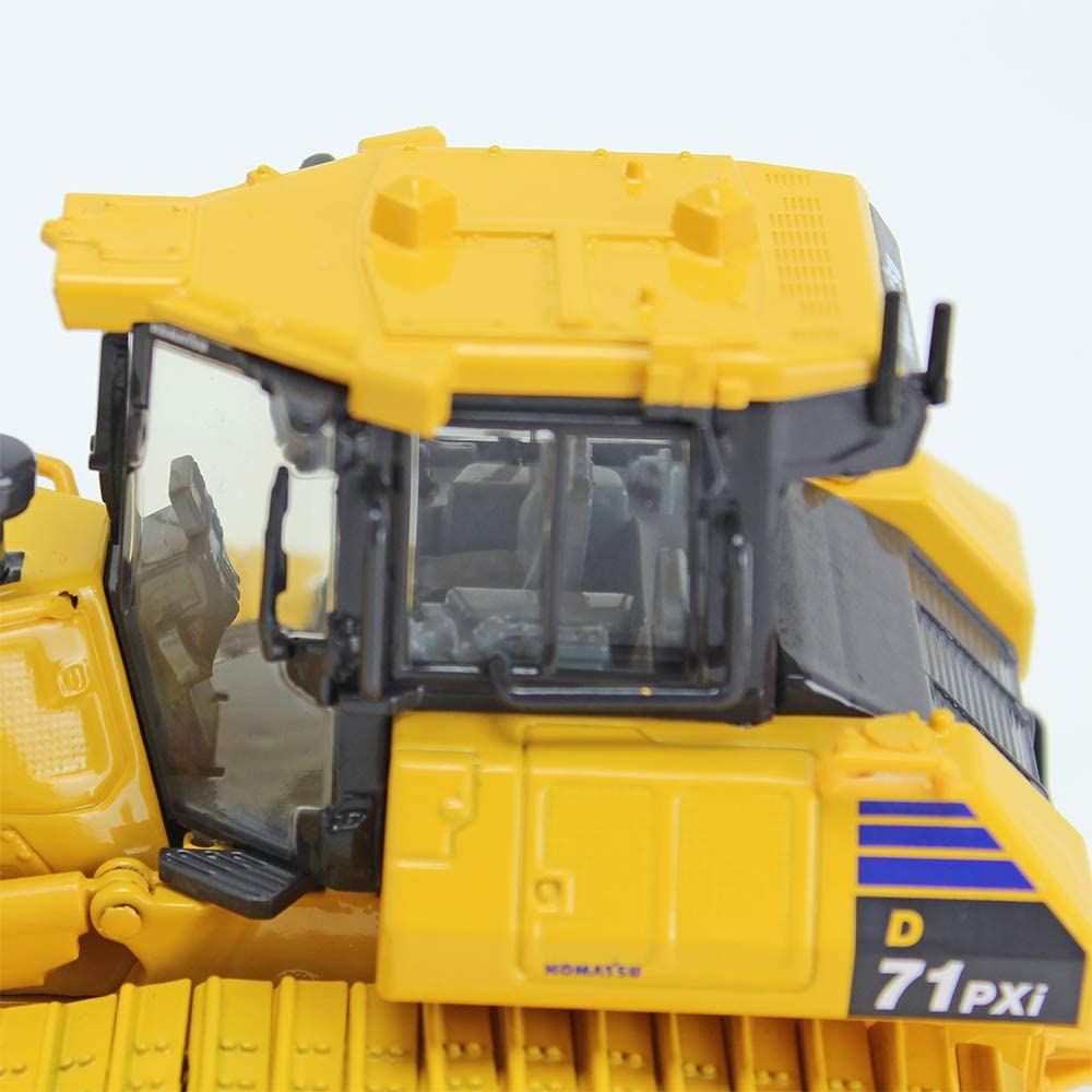 Komatsu D71PXi-24 Dozer with Drawbar 1/50 Diecast Model by First Gear-First Gear-ModelCars.com