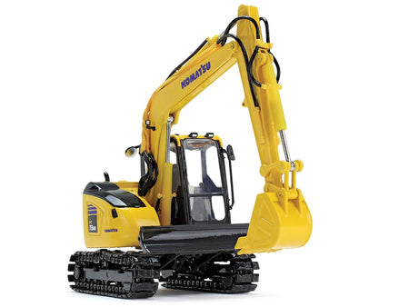 Komatsu PC78US-11 Excavator Yellow 1/50 Diecast Model by DCP/First Gear-First Gear-ModelCars.com