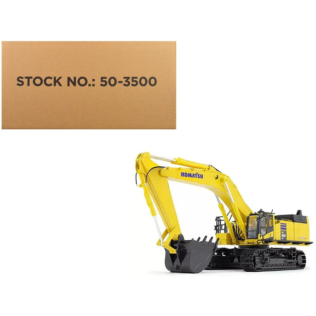 Komatsu PC900LC-11 Excavator Yellow 1/50 Diecast Model by First Gear-First Gear-ModelCars.com