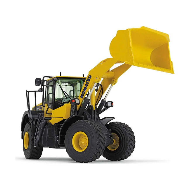 Komatsu WA380 - 8 Wheel Loader Yellow 1/50 Diecast Model by NZG - NZG - ModelCars.com