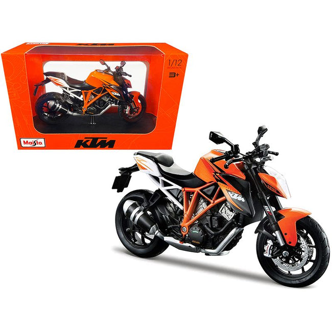 KTM 1290 Super Duke R Orange 1/12 Diecast Motorcycle Model by Maisto-Maisto-ModelCars.com