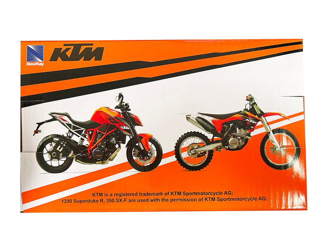 KTM 300 EXC-TPI Enduro Dirt Bike Motorcycle Orange 1/12 Diecast Model by New Ray-New Ray-ModelCars.com