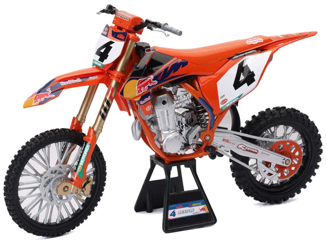 KTM 450 SX-F Motorcycle #4 Chase Sexton "Red Bull KTM Factory Racing" 1/12 Diecast Model by New Ray-New Ray-ModelCars.com