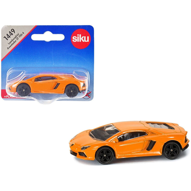 Lamborghini Aventador LP700-4 Orange Diecast Model Car by Siku-SIKU-ModelCars.com