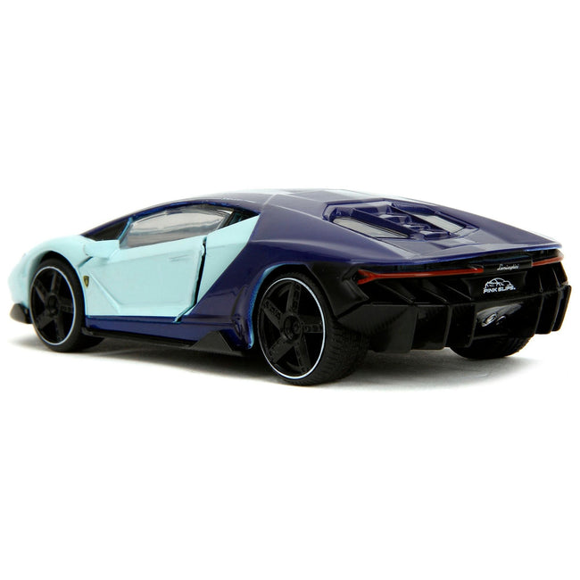 Lamborghini Centenario Light Blue and Purple "Pink Slips" Series 1/32 Diecast Model Car by Jada - Jada - ModelCars.com