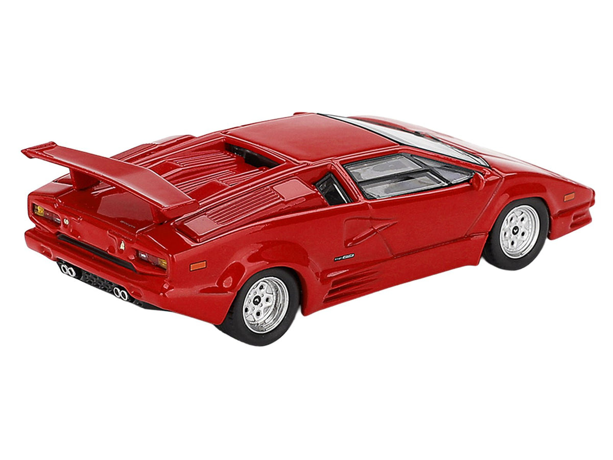 Lamborghini Countach "25th Anniversary" Red Limited Edition 1/64 Diecast Model Car by Mini GT-Mini GT-ModelCars.com