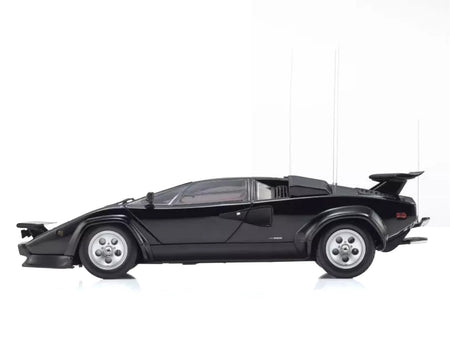 Lamborghini Countach LP 400S Black "The Cannonball Run" (1981) Movie 1/18 Diecast Model Car by Kyosho-Kyosho-ModelCars.com