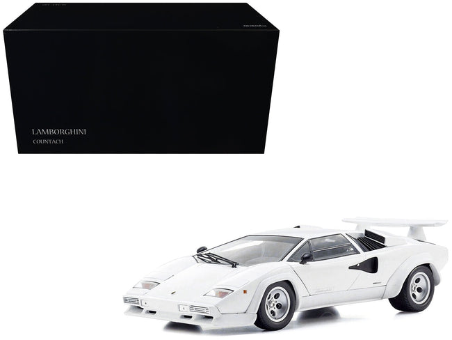 Lamborghini Countach LP 400S White 1/18 Diecast Model Car by Kyosho-Kyosho-ModelCars.com