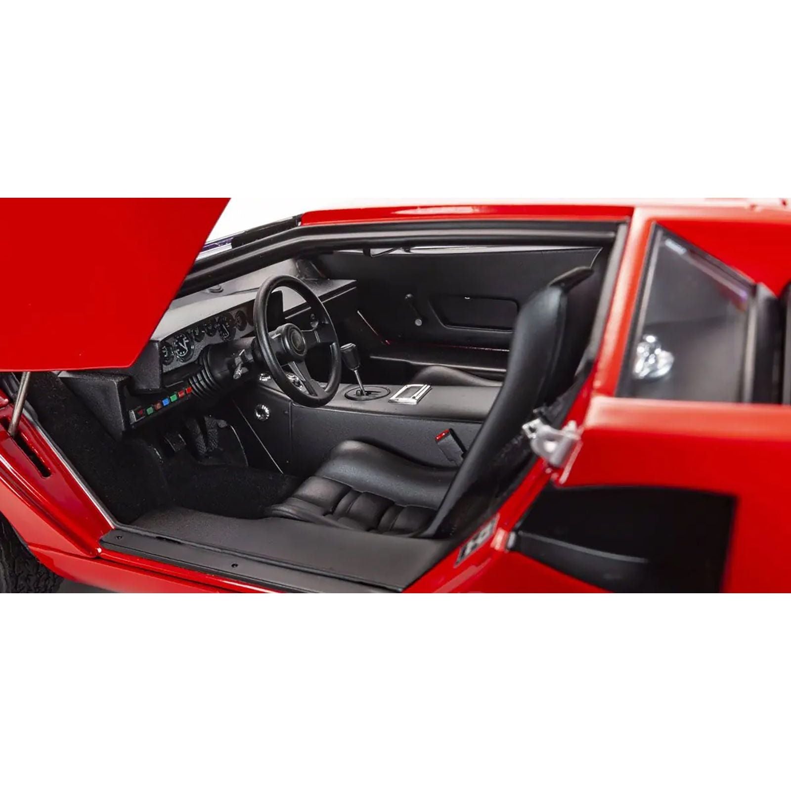 Lamborghini Countach LP400 Red 1/12 Diecast Model Car by Kyosho - Kyosho - ModelCars.com