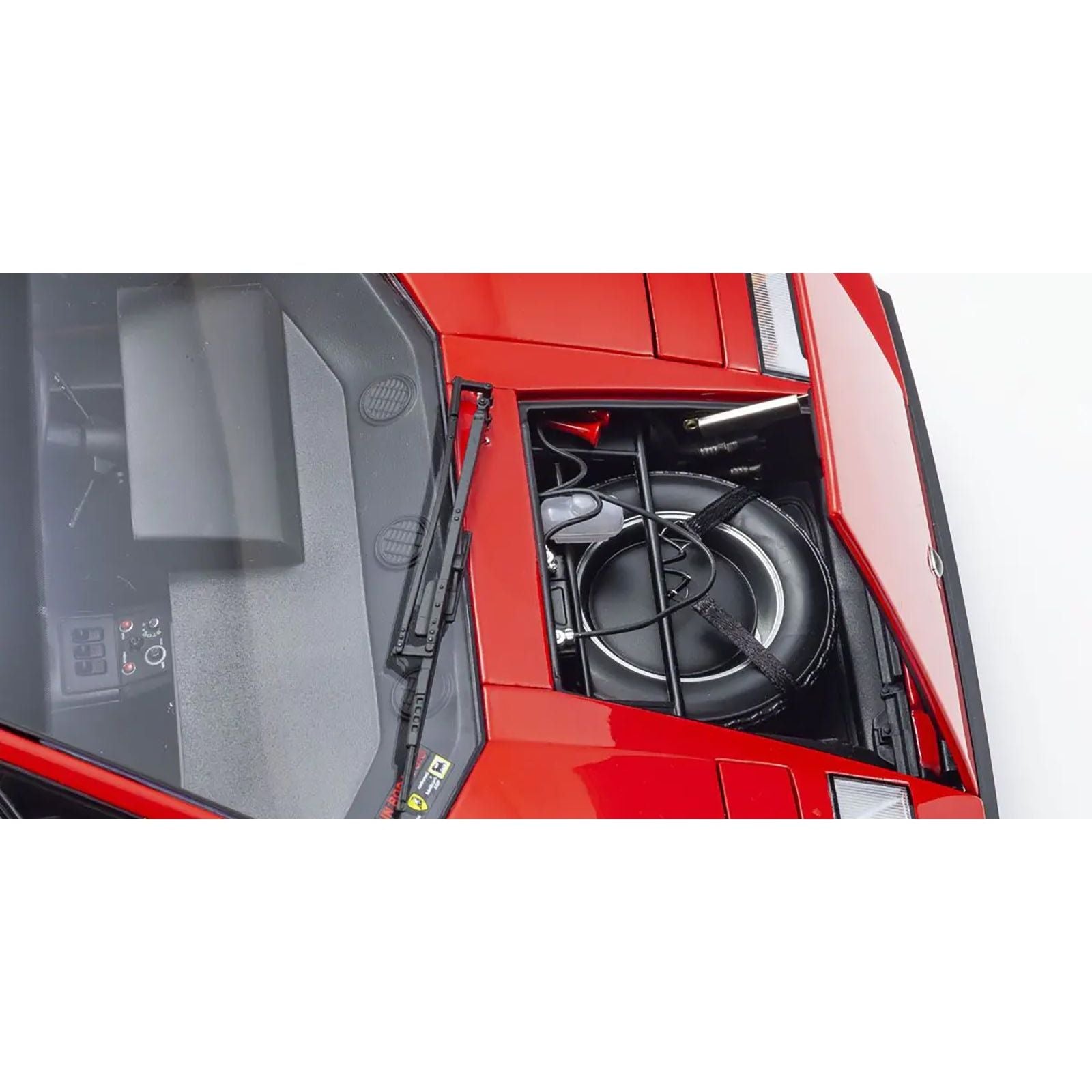 Lamborghini Countach LP400 Red 1/12 Diecast Model Car by Kyosho - Kyosho - ModelCars.com