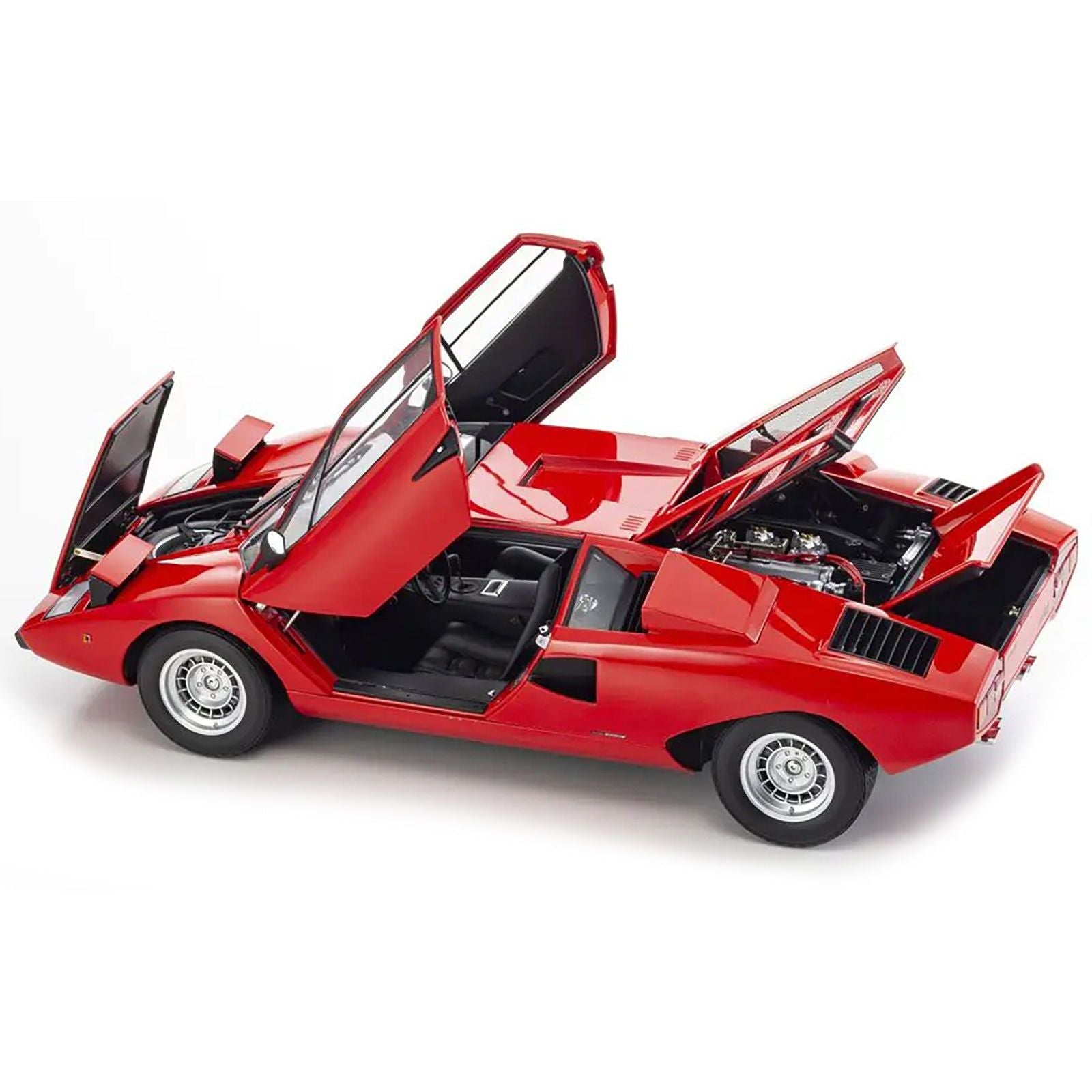 Lamborghini Countach LP400 Red 1/12 Diecast Model Car by Kyosho - Kyosho - ModelCars.com