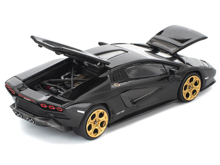 Lamborghini Countach LPI 800-4 Deep Black 1/64 Diecast Model Car by Pop Race-Pop Race-ModelCars.com