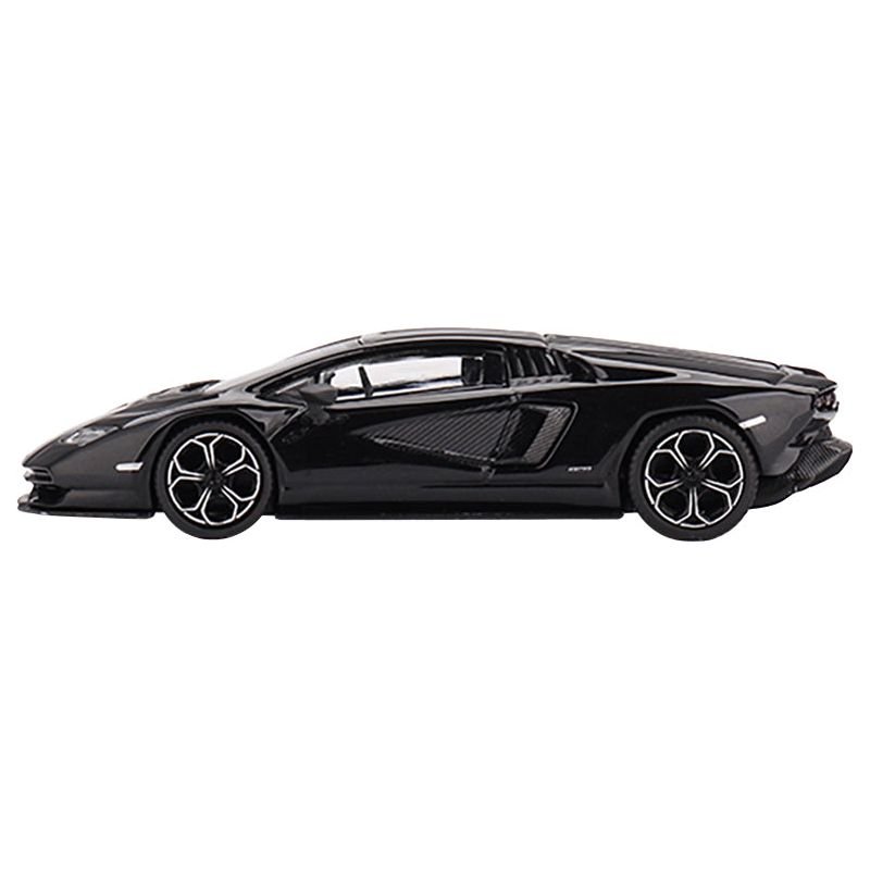 Lamborghini Countach LPI 800 - 4 Nero Maia Black Limited Edition to 6660 pieces Worldwide 1/64 Diecast Model Car by Mini GT - Mini GT - ModelCars.com