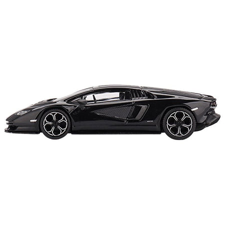 Lamborghini Countach LPI 800 - 4 Nero Maia Black Limited Edition to 6660 pieces Worldwide 1/64 Diecast Model Car by Mini GT - Mini GT - ModelCars.com